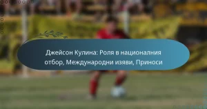 Read more about the article Джейсон Кулина: Роля в националния отбор, Международни изяви, Приноси